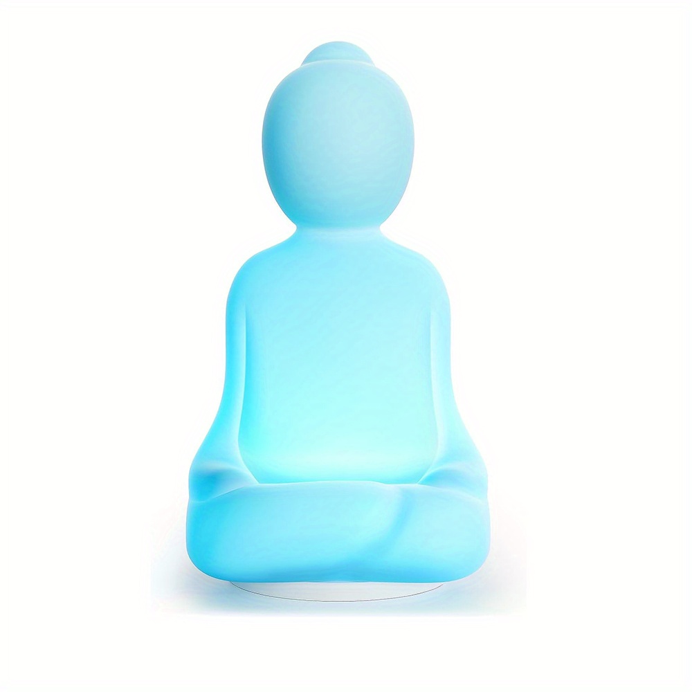 Breathing Buddha Guided Visual Meditation Tool Slow Your Breathing Calm  Your Mind Gift For Adults Silicone Night Light Yoga Lamp - AliExpress