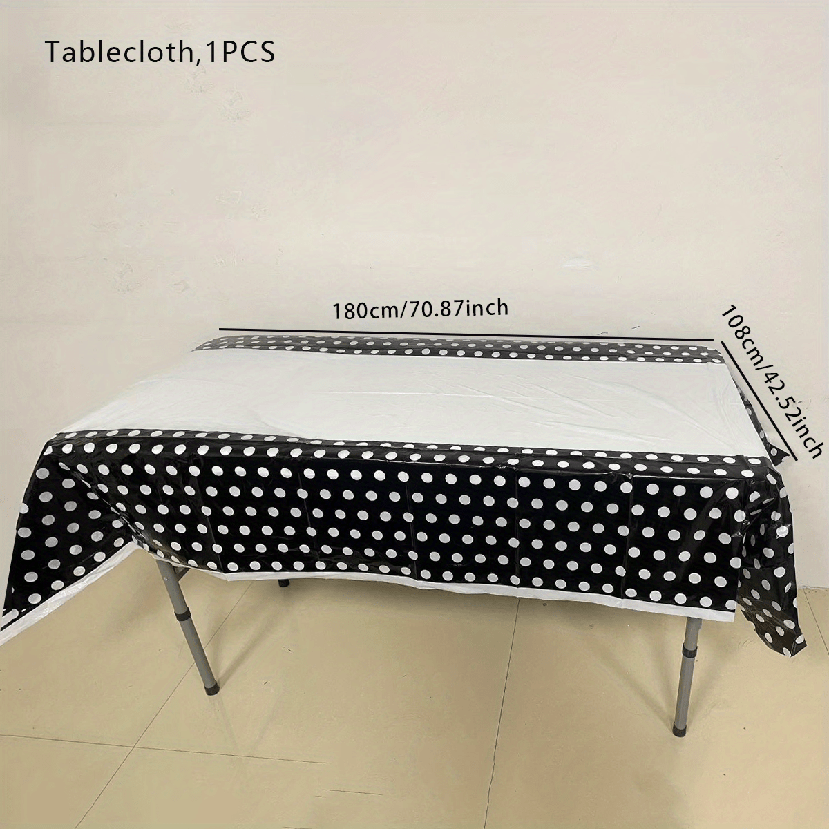 1 Pezzo, Tovaglia Colorata A Pois, Tovaglia Usa E Getta, Tovaglia Di  Compleanno, Decorazione Tovaglia Per Feste, Dimensioni 108*180 Cm, Risparmia Di Più Con Le Offerte Di