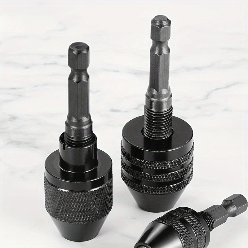 Drill Chuck Keyless Screwdriver Impact Driver Adapter Micro Motor Clamp