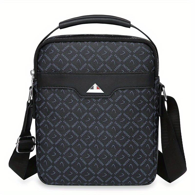 logo-print sing bag