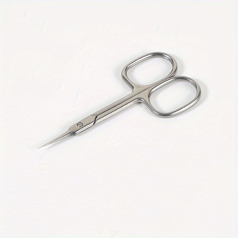Premium Stainless Steel Curved Tip Cuticle Scissors Perfect - Temu