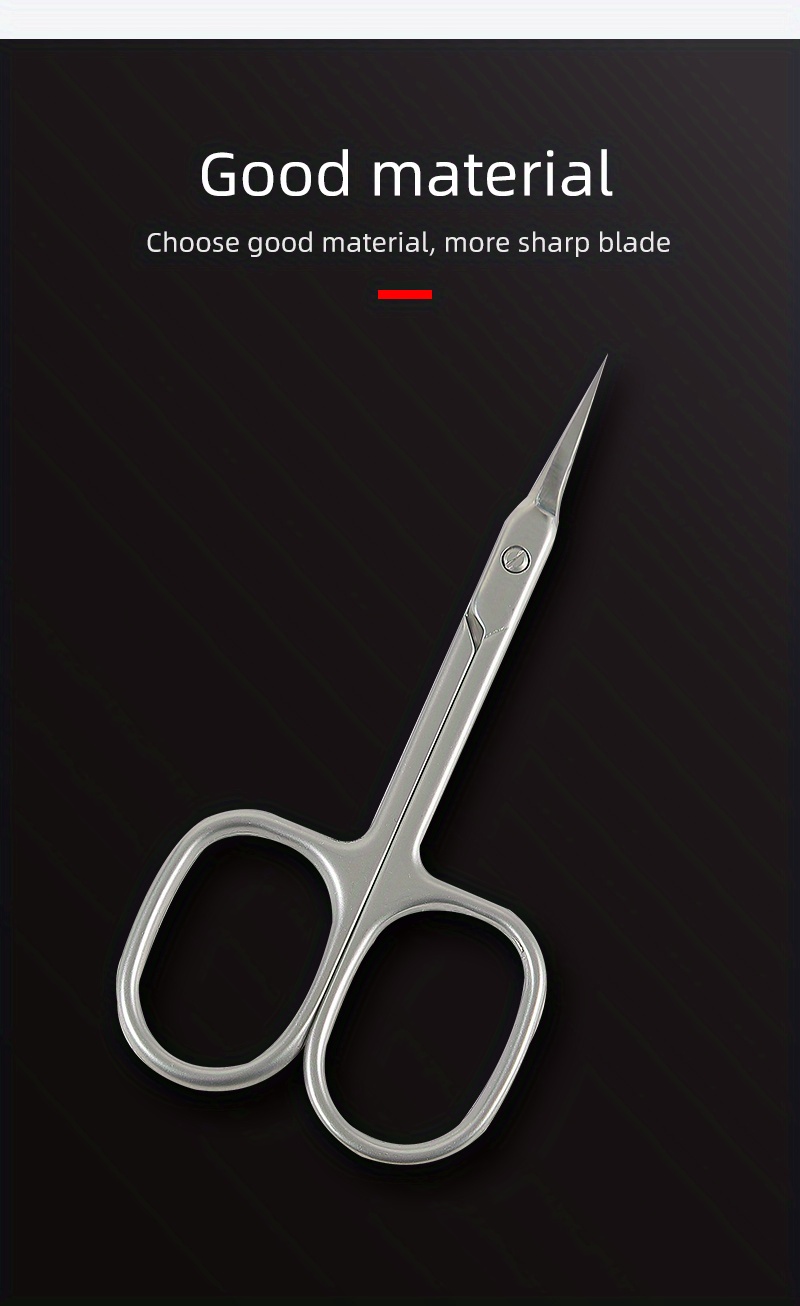 Professional Stainless Steel Curved Cuticle Scissors Sharp Temu Australia