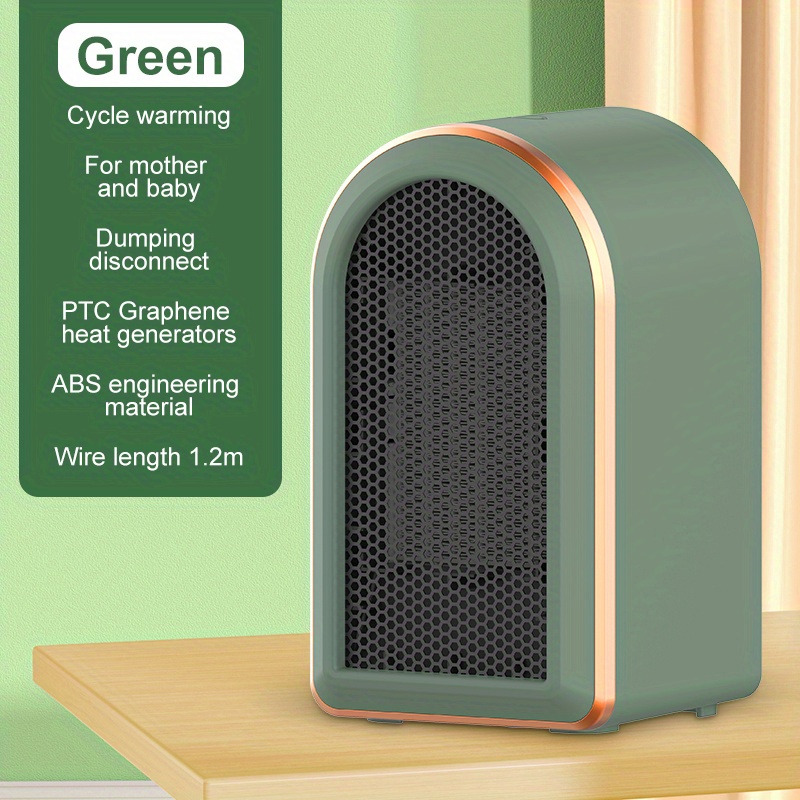 1pc Electric Space Heater 800 1200w Electric Heater Portable Small Space  Heaters With Thermostat Ptc Ceramic