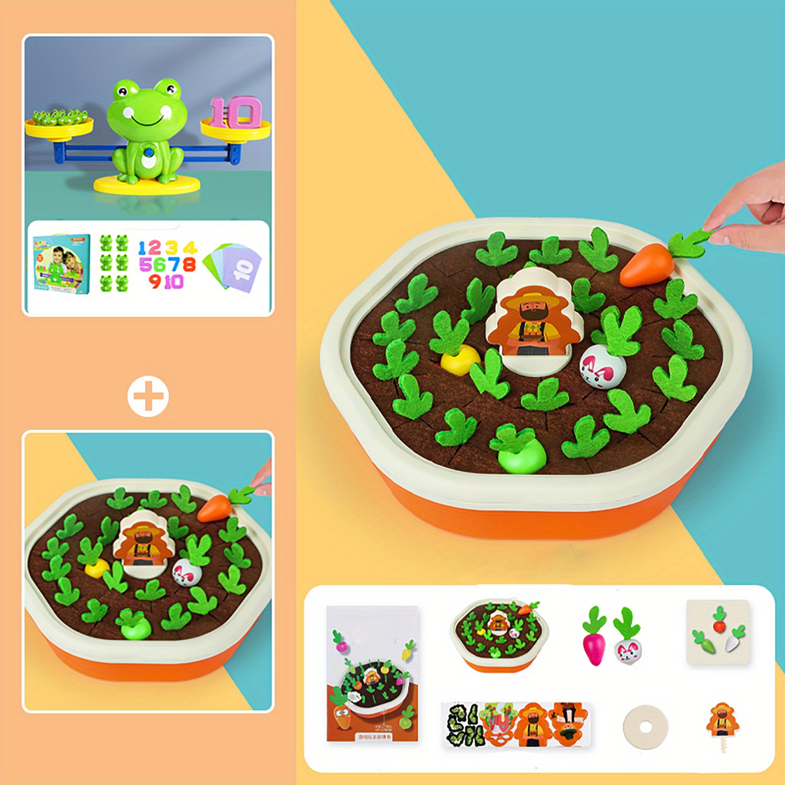 Mémotager: Vegetable memory game, Board Game