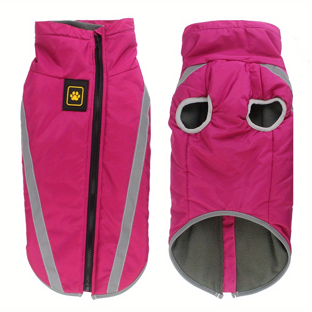 Idepet waterproof sale dog coat