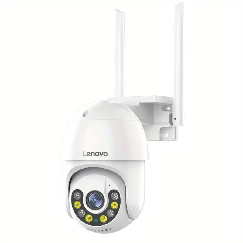 Caméra de surveillance intelligente LENOVO 3MP HD, CAMÉRA IP WiFi sans fil  étanche intérieure et extérieure, POUR animaux de compagnie, surveillance