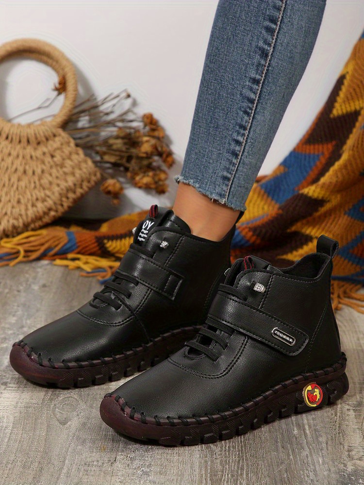 Warm fleece lined on sale boots