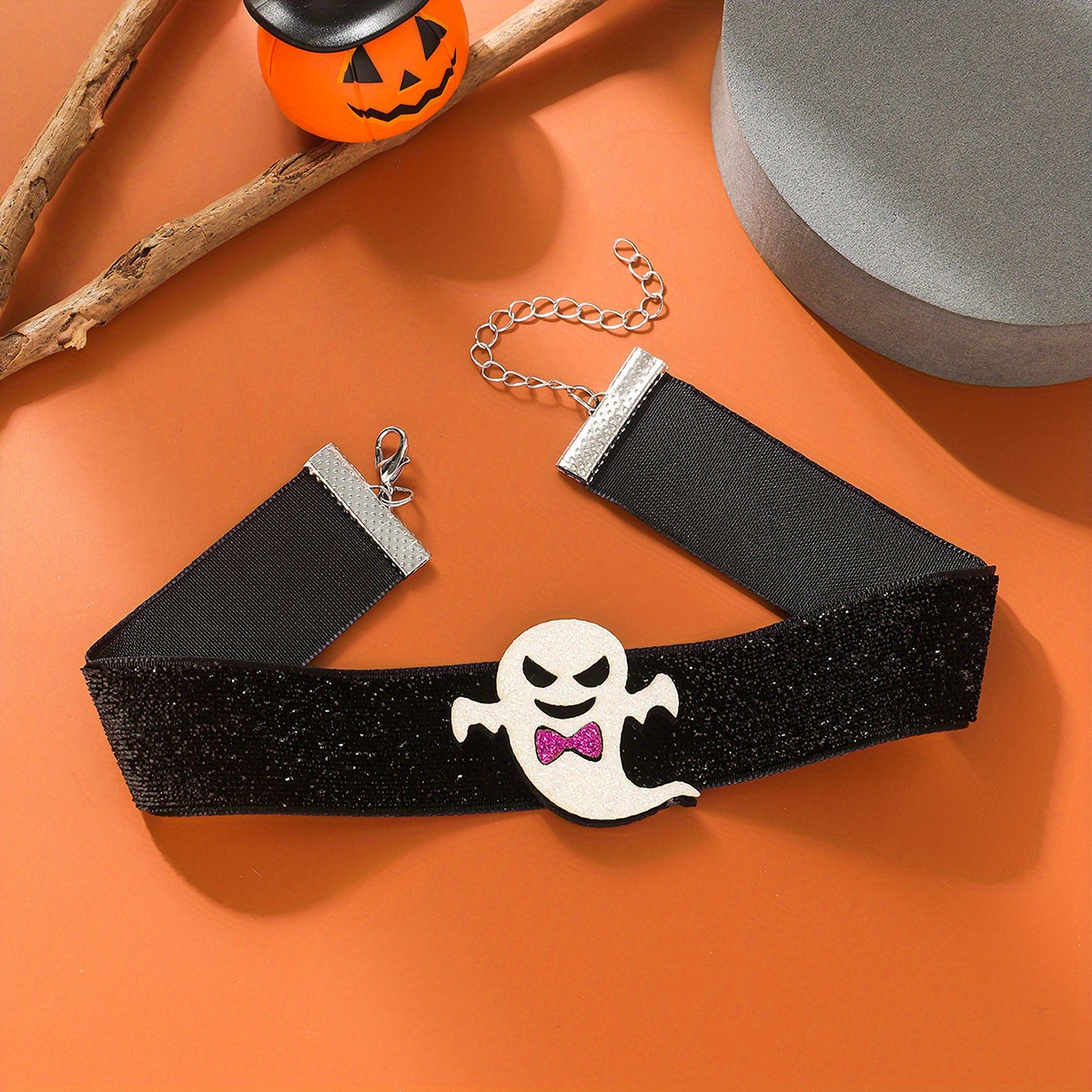 Halloween Cute Funny Pumpkin Ghost Cartoon Neck Chain Temu Germany