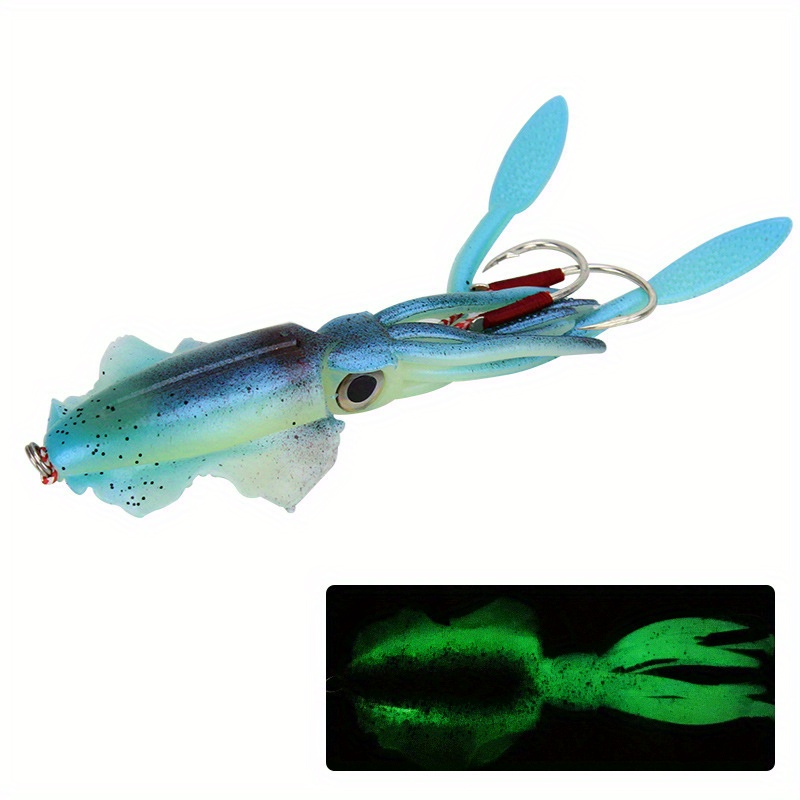Artificial Bionic Squid Fishing Lure Simulation Luminous - Temu