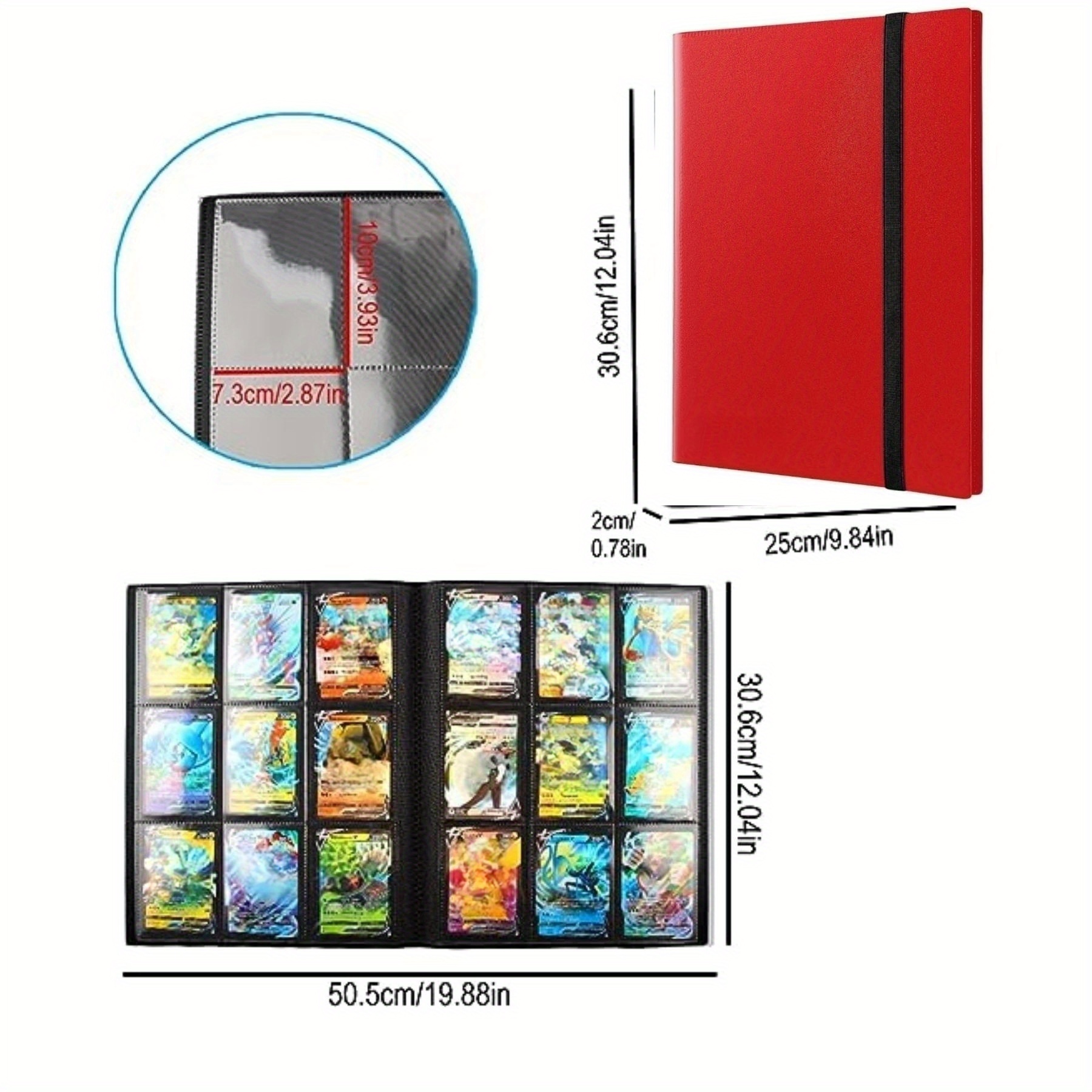 Premium Pp Card Album Book Collectible Card Holder Book Card Temu