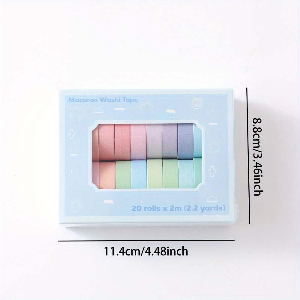 Pastel Watercolor Washi Tape Box Set — A Lot Mall