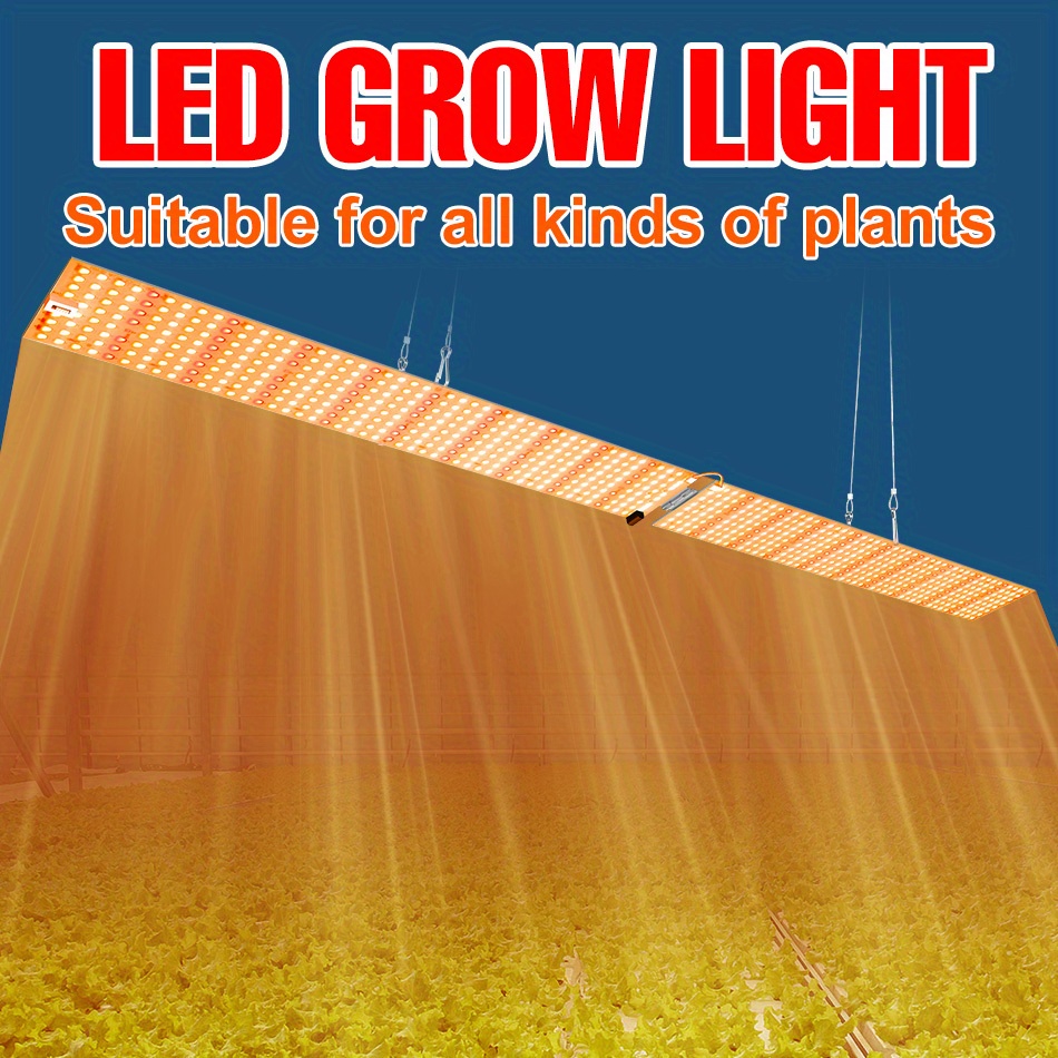 Led Plant Grow Light Full Spectrum 100 277v Indoor Sunlight Temu