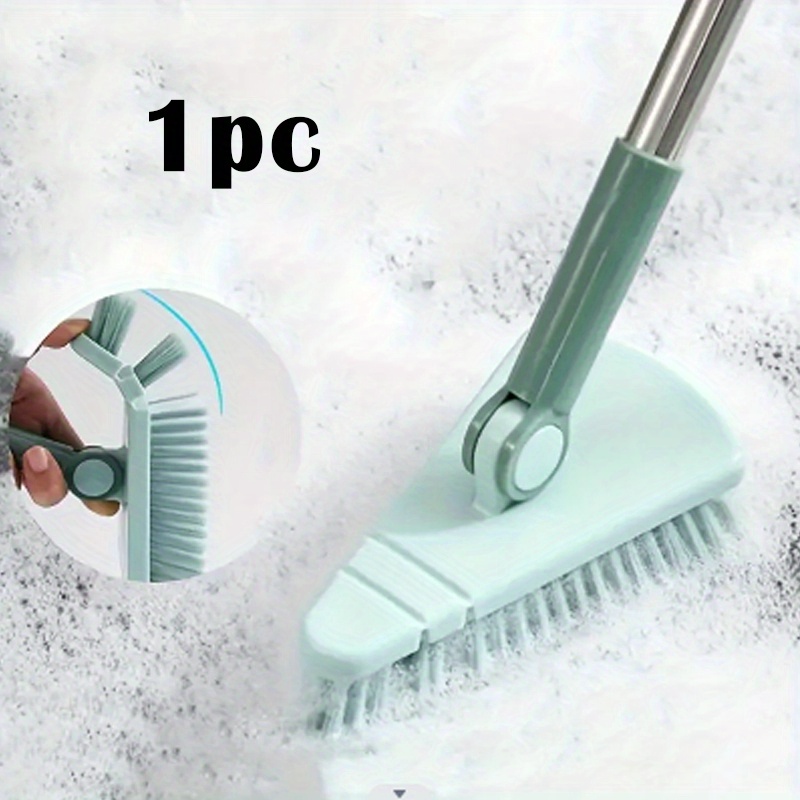 1PC/2PCS Cleaning Brush With Handle Bathroom Tile Brush Kitchen