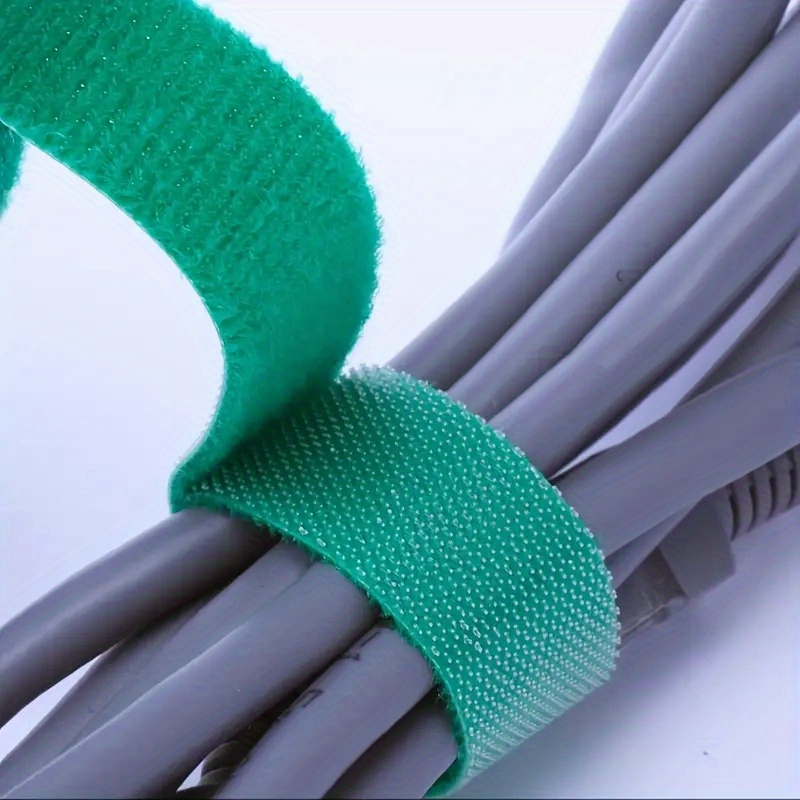 Random Color Hook And Loop Strap For Data Cable - Temu Canada