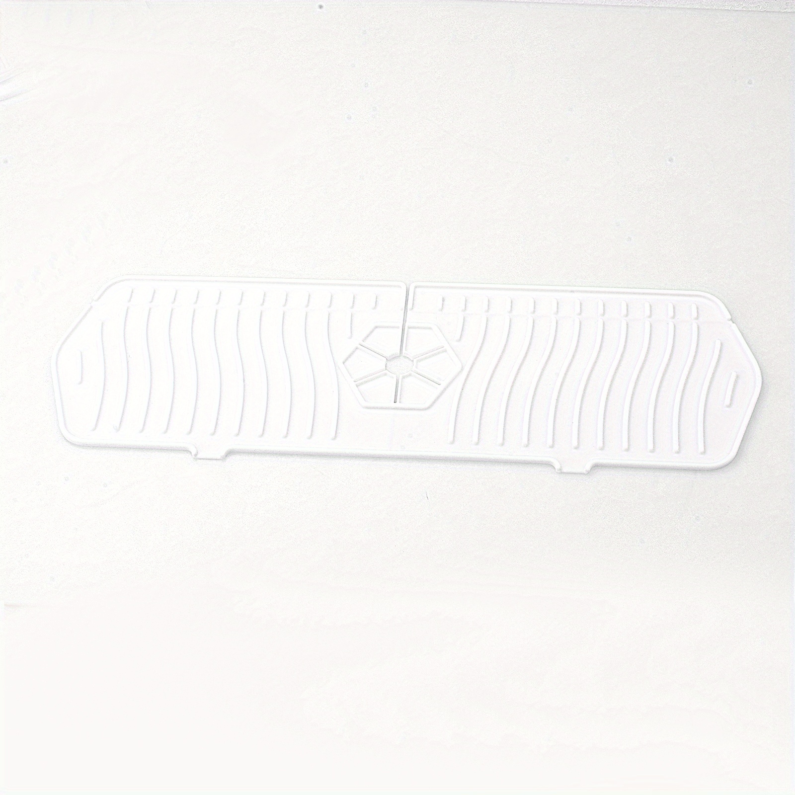 Silicone Kitchen Faucet Splash Guard and Drying Mat