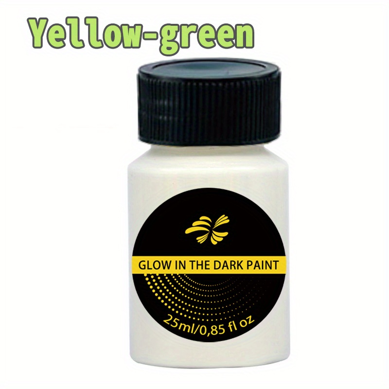 Glow in the Dark Yellow Paint - 32oz - Dragonfire Gold - Acrylic Based Glow  in the Dark Paints for Art, Theater, Wall Art, Halloween, Professional