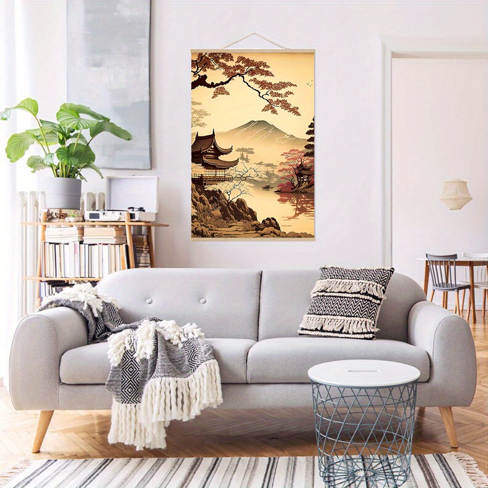 Set di stampe giapponesi di 2 arte giapponese, stampe Bijutsu Sekai,  arredamento arte parete orientale, poster giapponese, arredamento camera da  letto, arredamento casa moderno -  Italia