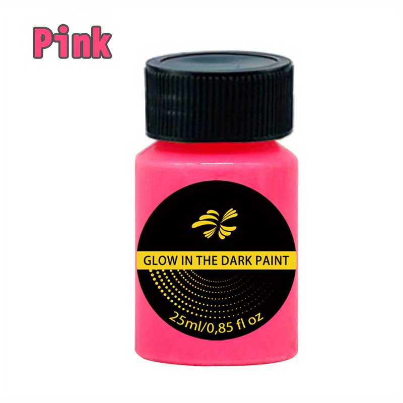  Glow in the Dark Pink Paint - 32oz - Enchanted Pink