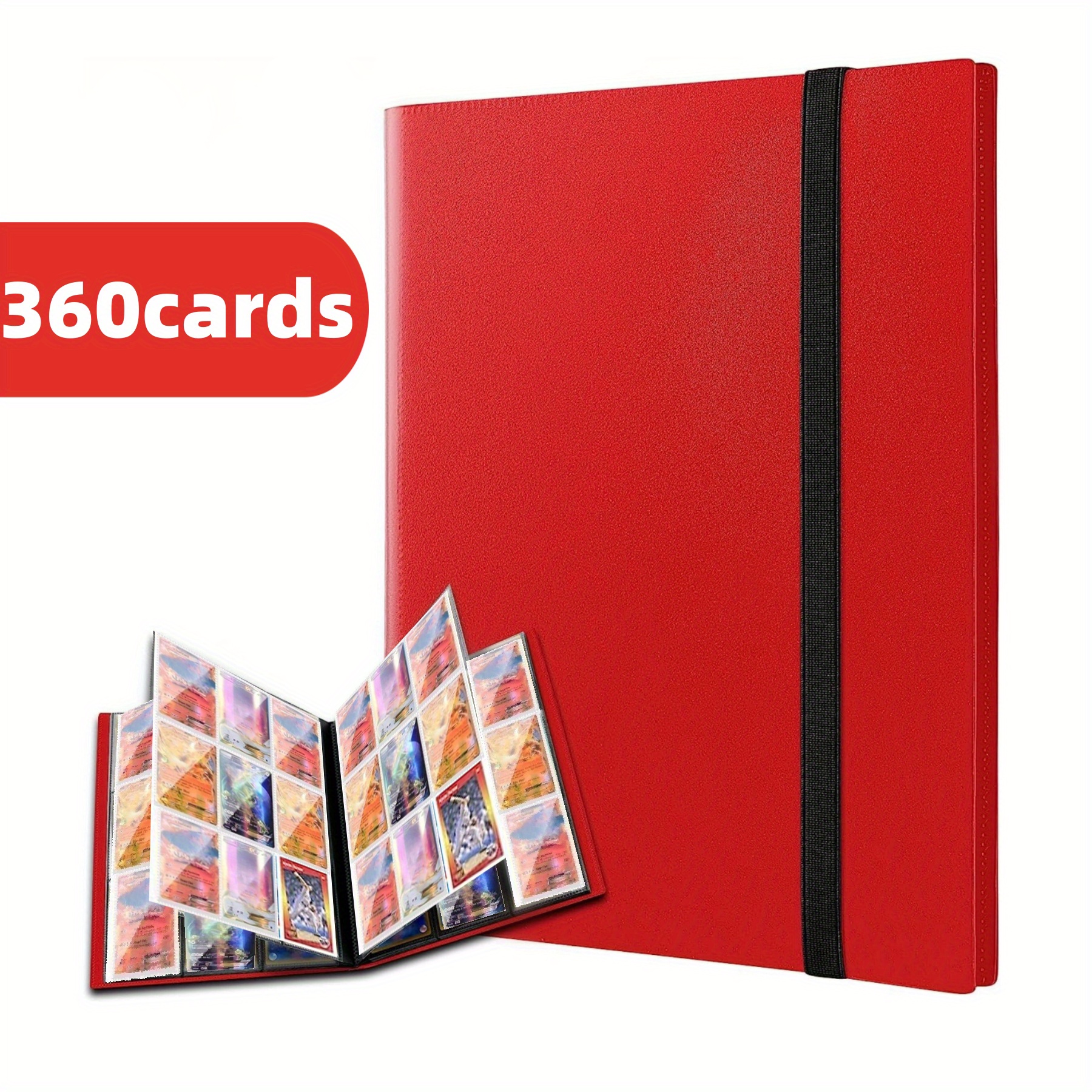 Classeur pour cartes à collectionner, Porte Carte à Collectionner 360 Cartes,  Album classeur pour Cartes à Collectionner : : Jeux et Jouets