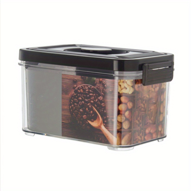 Vacuum Storage Tank Cereals Storage Box Household Plastic Transparent Storage