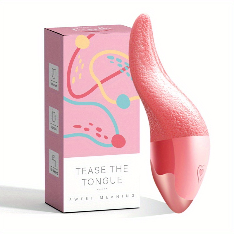 Tongue Vibrator Women's Pleasure Device Tongue Tip Tapping - Temu