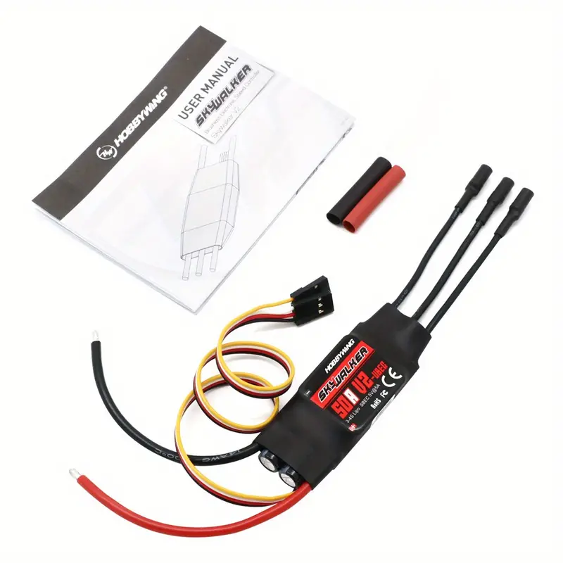 Hobbywing Skywalker 40a 50a 60a 80a 15a 20a 30a V2 Esc Speed Controller  With Ubec For Rc Airplanes Helicopter - Toys & Games - Temu United Kingdom