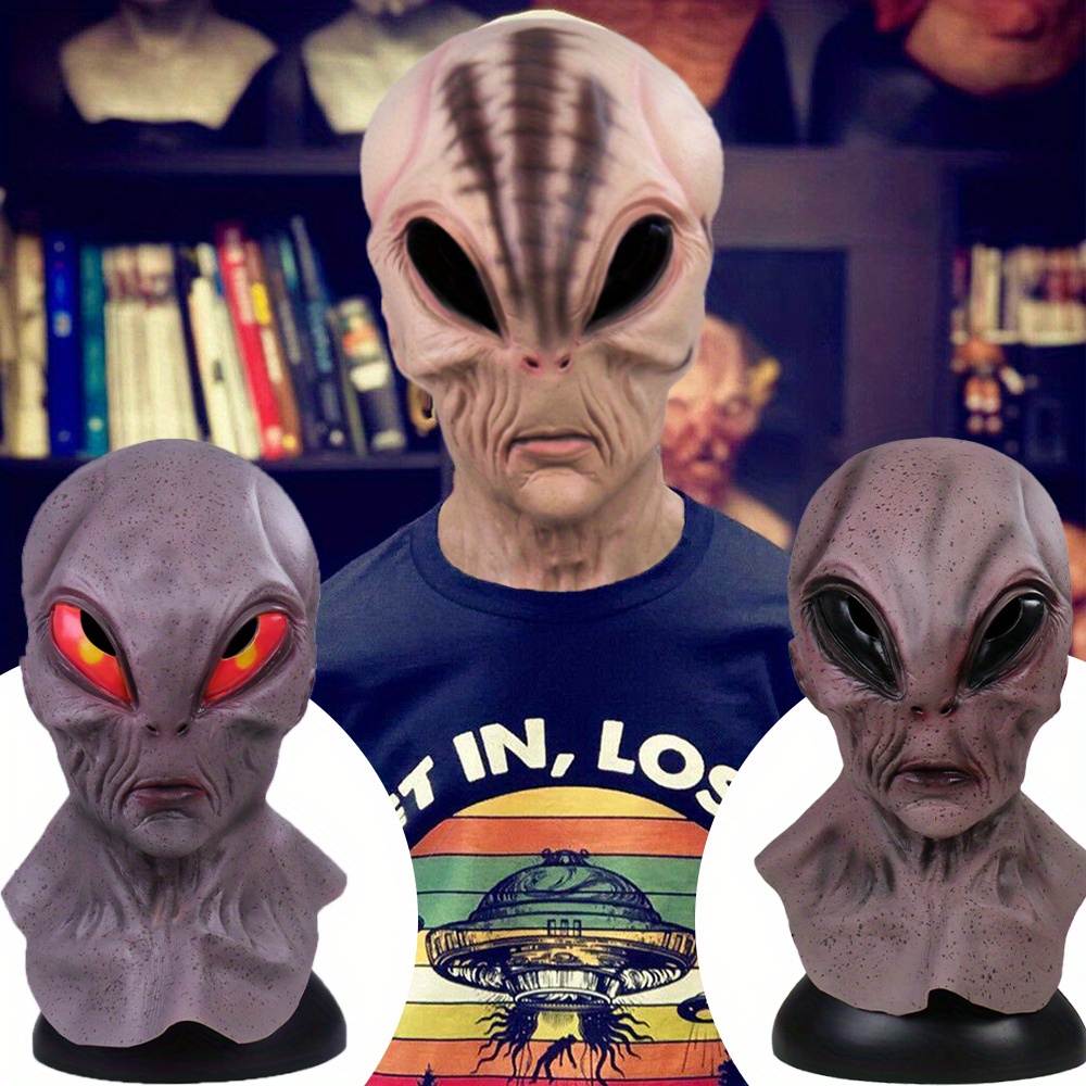 E.T. Alien Mask Latex Full Head Anime Movie Costume Props