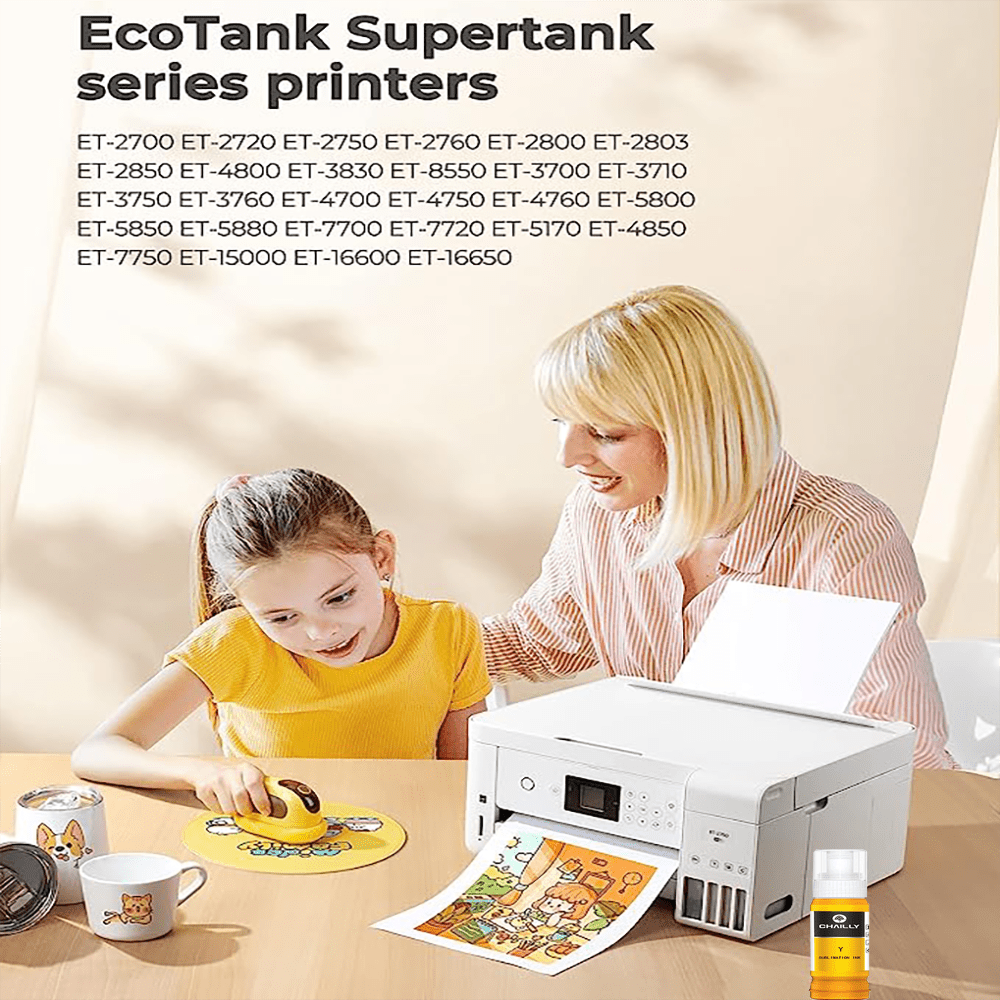 Sublimation Ink For Ecotank Supertank Inkjet Printer Et 2400 Temu 6758
