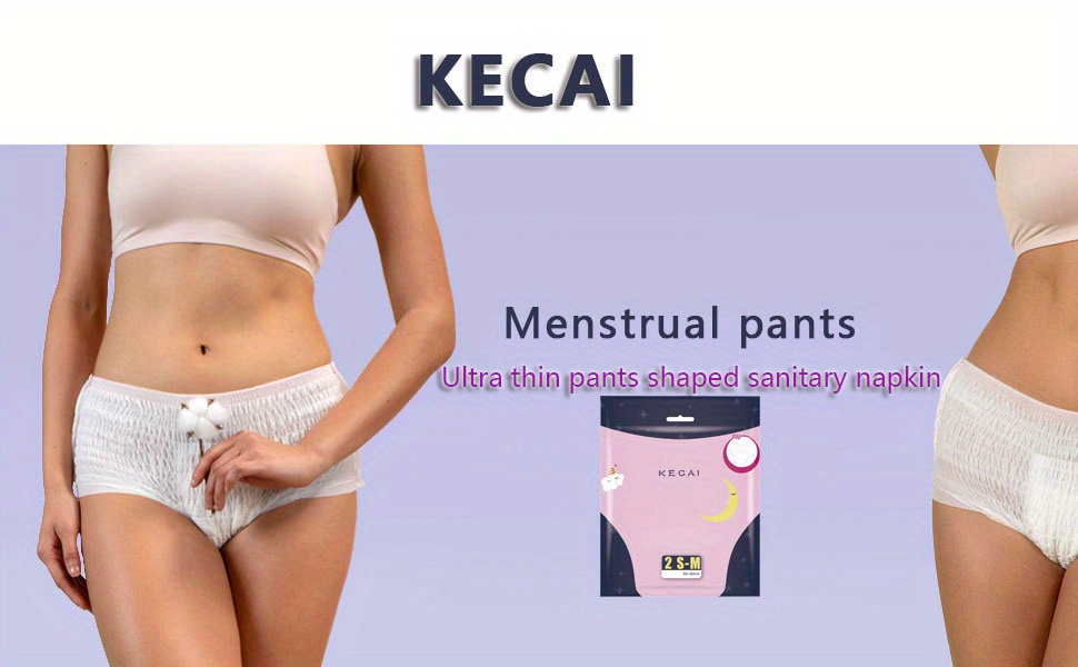 Leak Proof Protective Panties for Women/Girl Menstrual Period,Heavy  Flow,Postpartum Bleeding,Urinary Incontinence, 1PC 