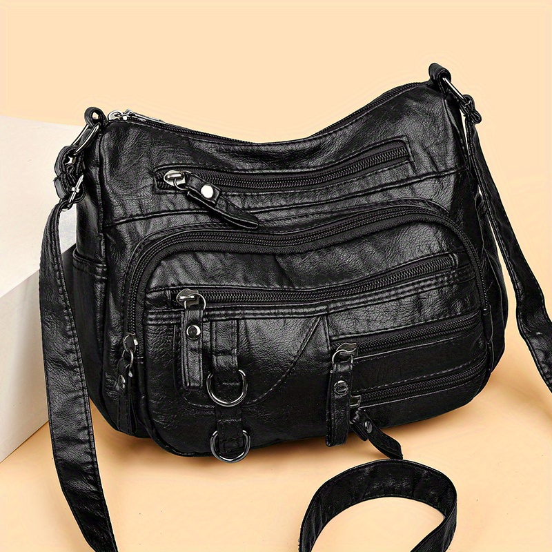 Everyday Crossbody Bag - Black - Woman - Crossbody Bags 