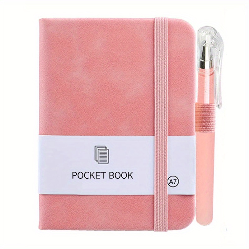 Notepad - Minimalist Design With High-quality Paper, Portable And  Easy-to-use, Ideal For Office, Study And Travel And Capturing  Ideas.2pcs(pink)