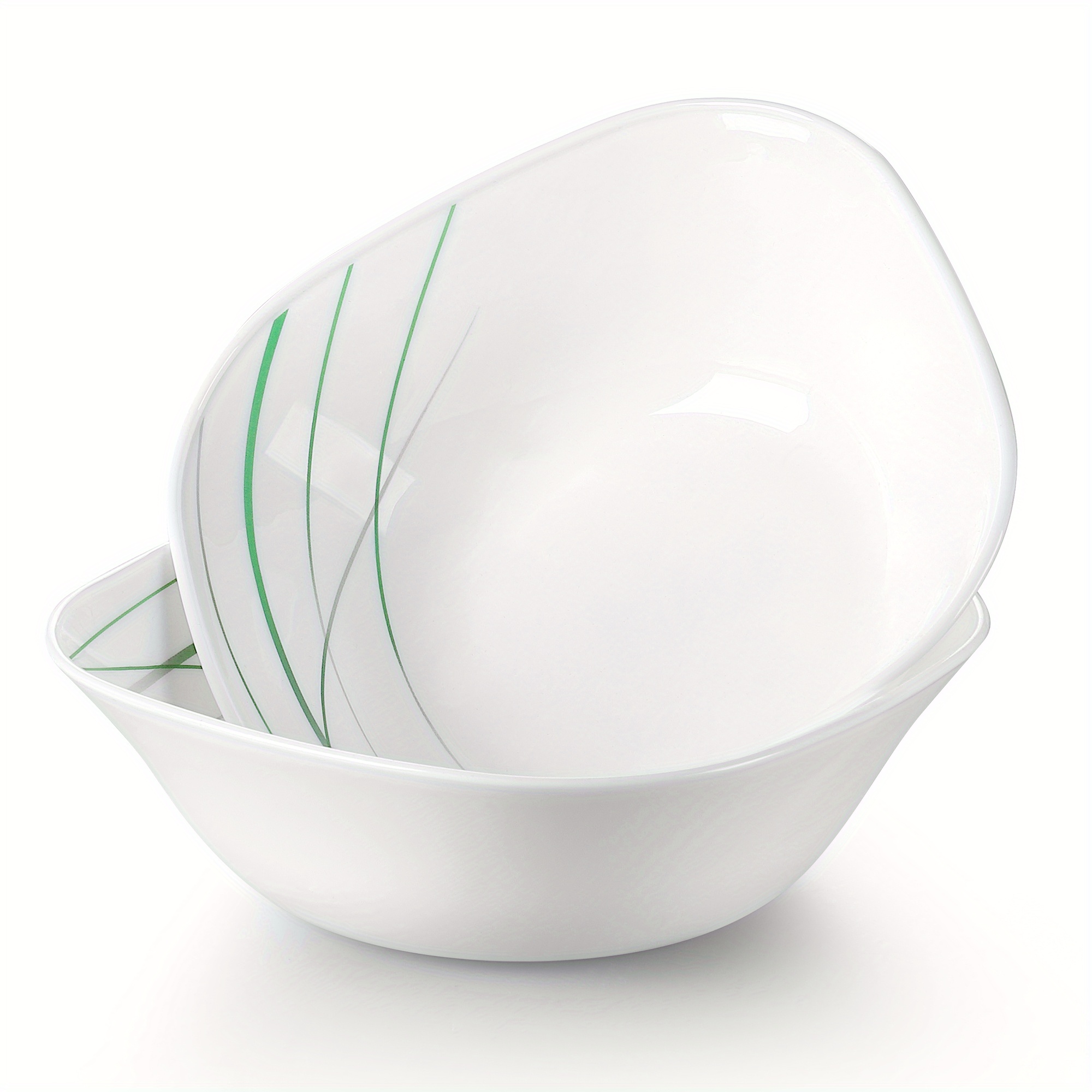 Opal Glass Bowls, White Bowls For Desserts, Breakfast And Soups, Kitchen  Items, Kitchen Stuff, Kitchen Supplies - Temu