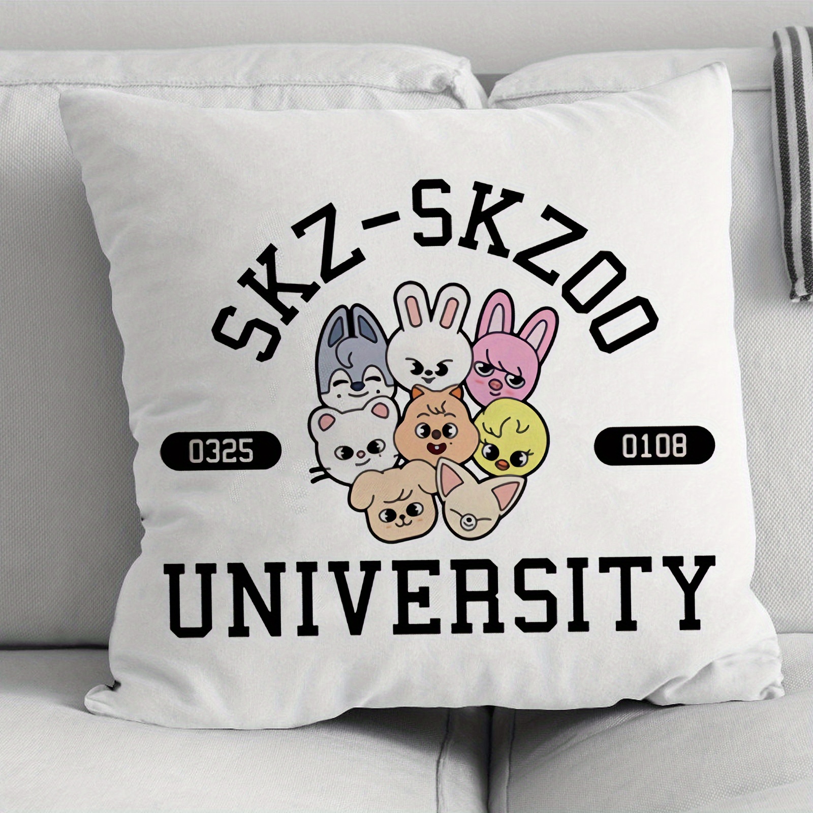 BTS Decorative Pillow, K Pop Throw Pillow, BTS Cushion, BTS Throw Pillow 