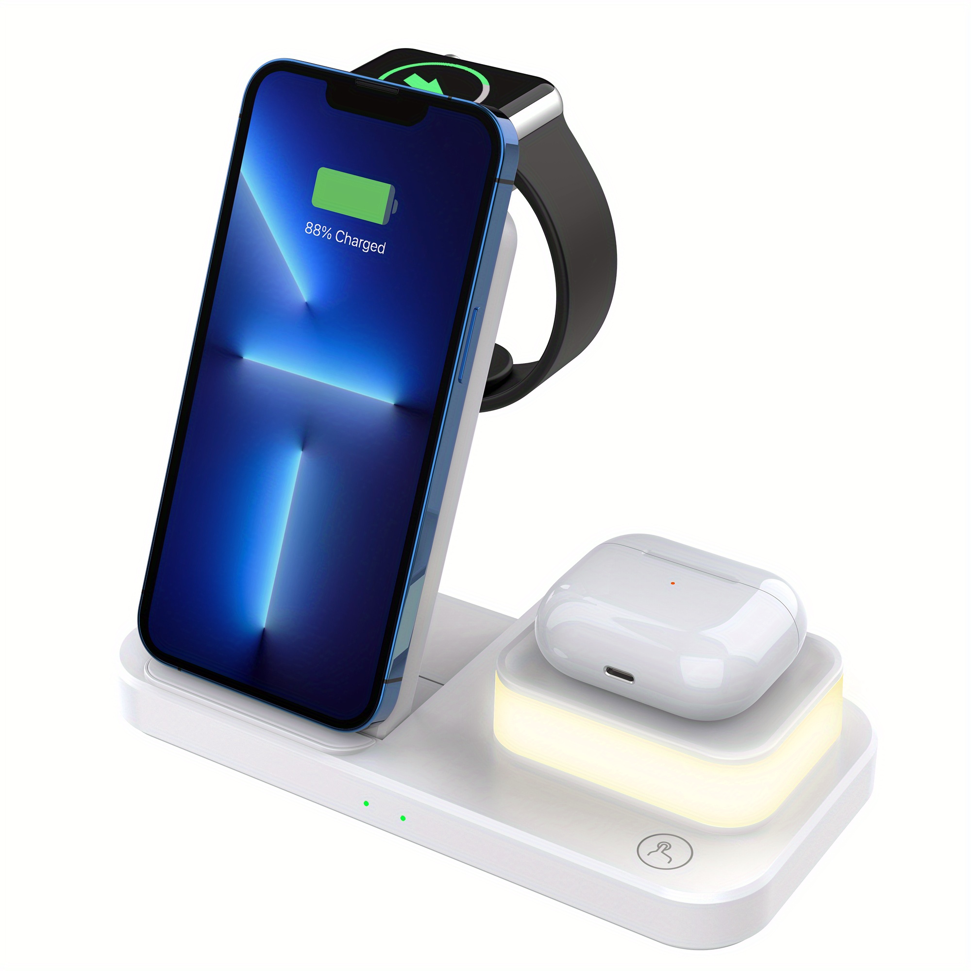 1 Foldable Wireless Charger Table Lamp 1 Fast Wireless - Temu