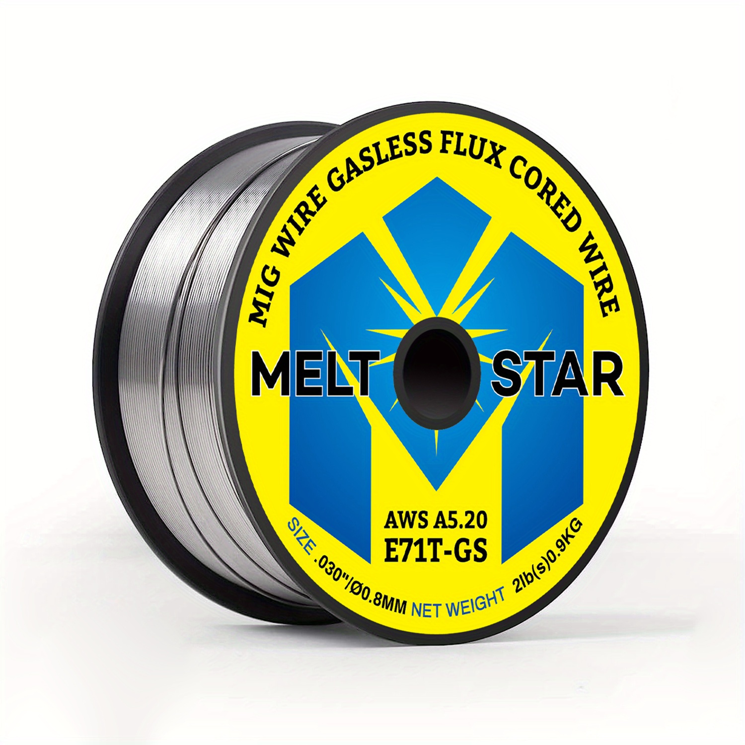 Flux Core E-71TGS .030" Gasless MIG Welding Wire 2 Ibs Spools - Foto 7