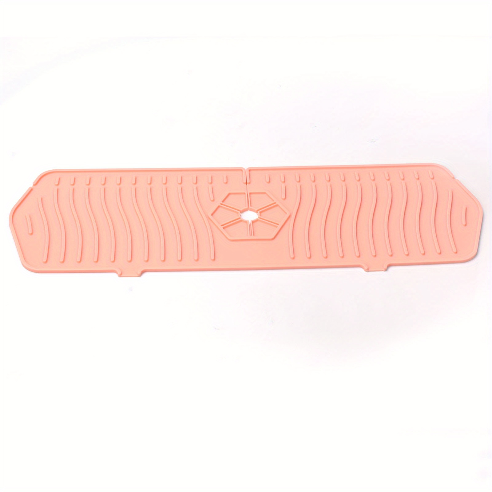 Silicone Kitchen Faucet Splash Guard and Drying Mat