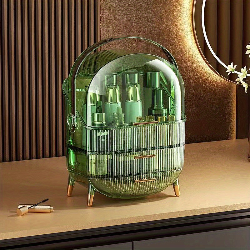 1 Stück Licht Luxus Kosmetik Aufbewahrungsbox Staubdichte - Temu Germany
