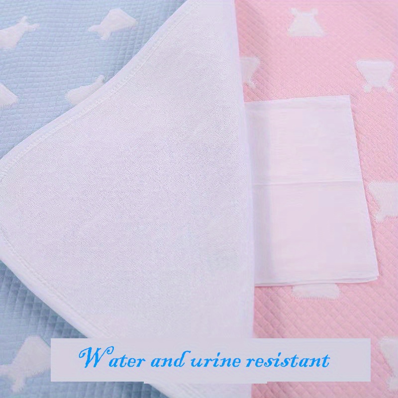 Infant Diaper Pads Can Be Reused Soft Cotton Bamboo Fiber Waterproof Infant  Diaper Pads Can Be Used As Bed Pads And Waterproof Protective Cover They  Are Portable And Reusable - Temu