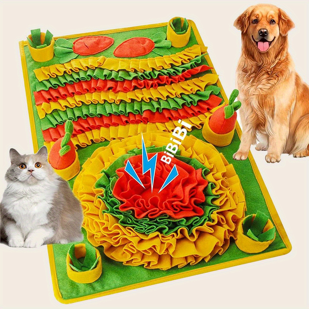 Stress relieving Dog Puzzle Toy: Snuffle Mat For Large - Temu