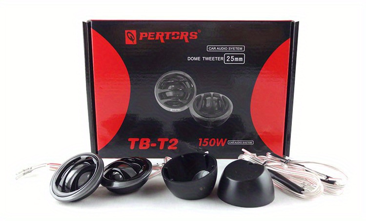 2pcs Car Tweeters, Speakers 500W High Efficiency Mini Dome Tweeter For Cars  Auto Car Audio 12/24V