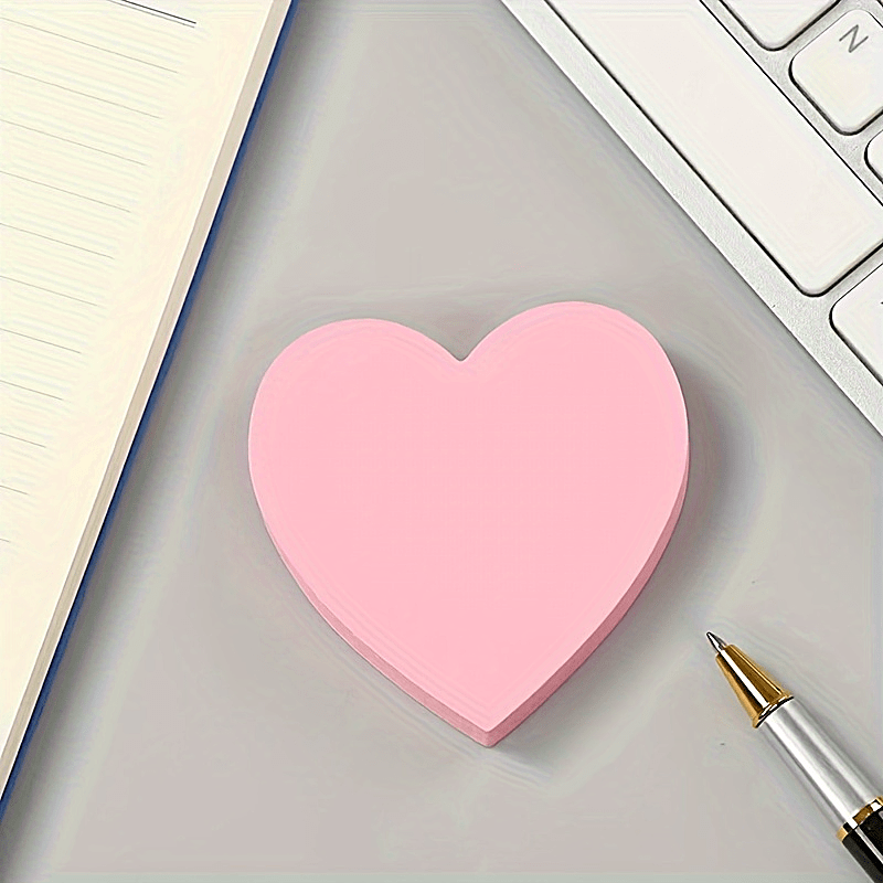 Heart shaped Sticky Notes Multi purpose Sticky Notes - Temu