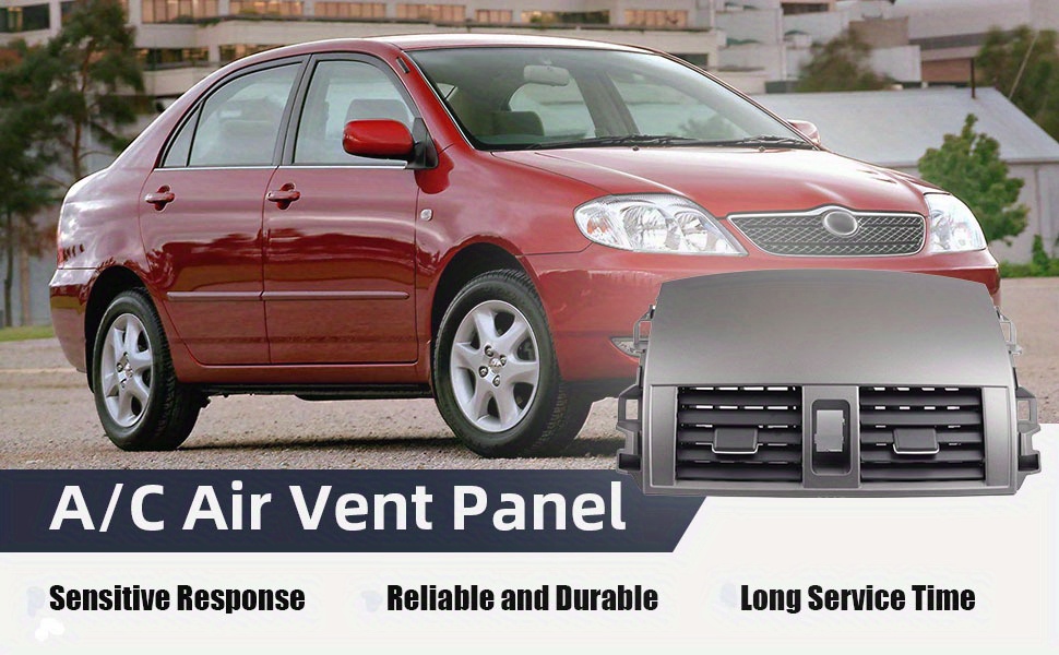 Center Dash A/c Outlet Air Vent Panel Corolla 2008 2009 2010 - Temu