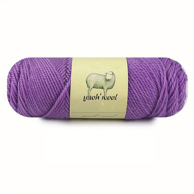 Acrylic Yarn For Crocheting And Knitting 4plys Soft Warm - Temu United Arab  Emirates