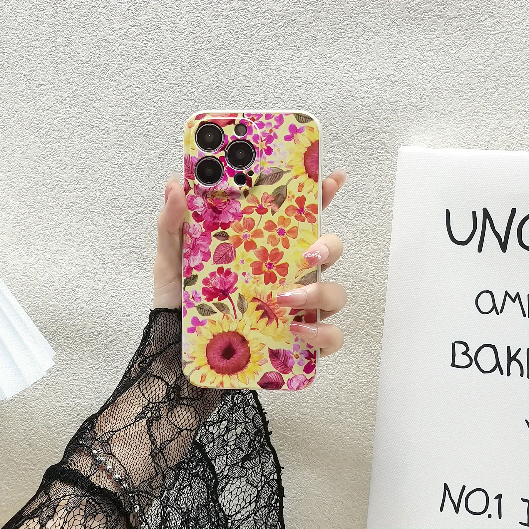 Palm Tree Leaves Plant Flower Phone Case Pour IPhone 11 12 13 Pro Max 7 8 Plus SE2 X XR XS Max Coque Rigide Antichoc, Matcha Palm 4, Pour IPhone 13