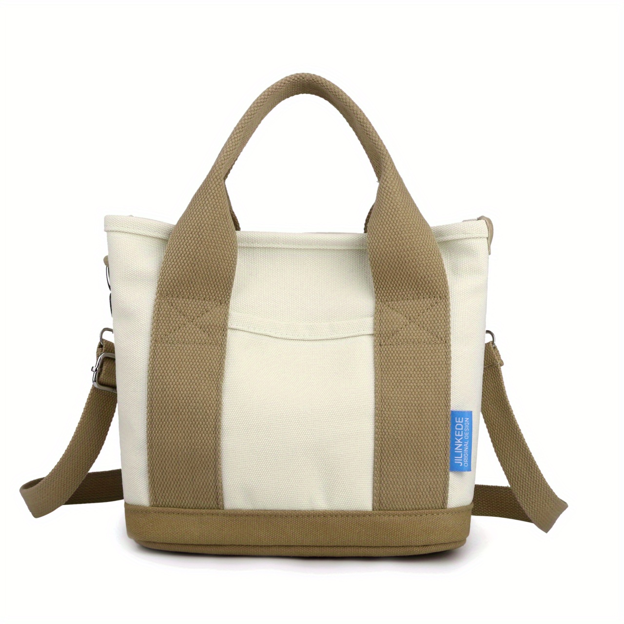 Coated Canvas Tote Bag, Handbags