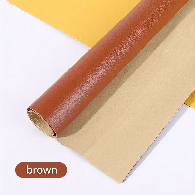 Self adhesive Leather Patch Back Glue Fabric Upholstery - Temu