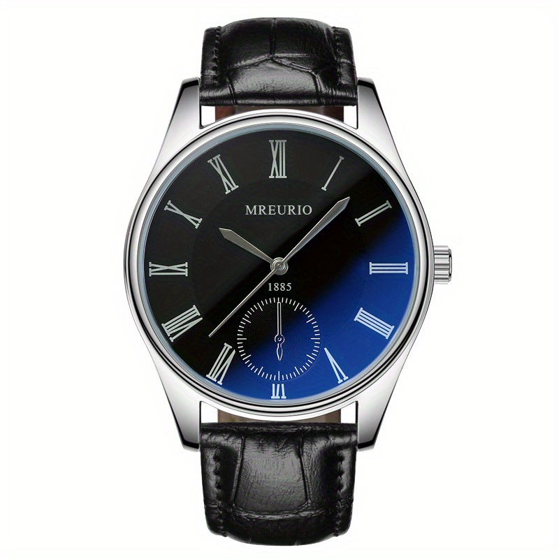 Reloj de cuarzo para hombre con esfera azul analógica y correa de plástico  azul K6063/2, azul/azul, correa, Azul/Azul, Correa