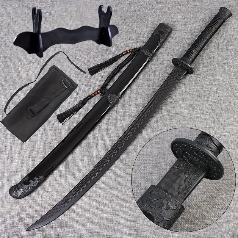 Katana Bundle | Katana | Maintenance Kit | Sword Sharpener | Stand
