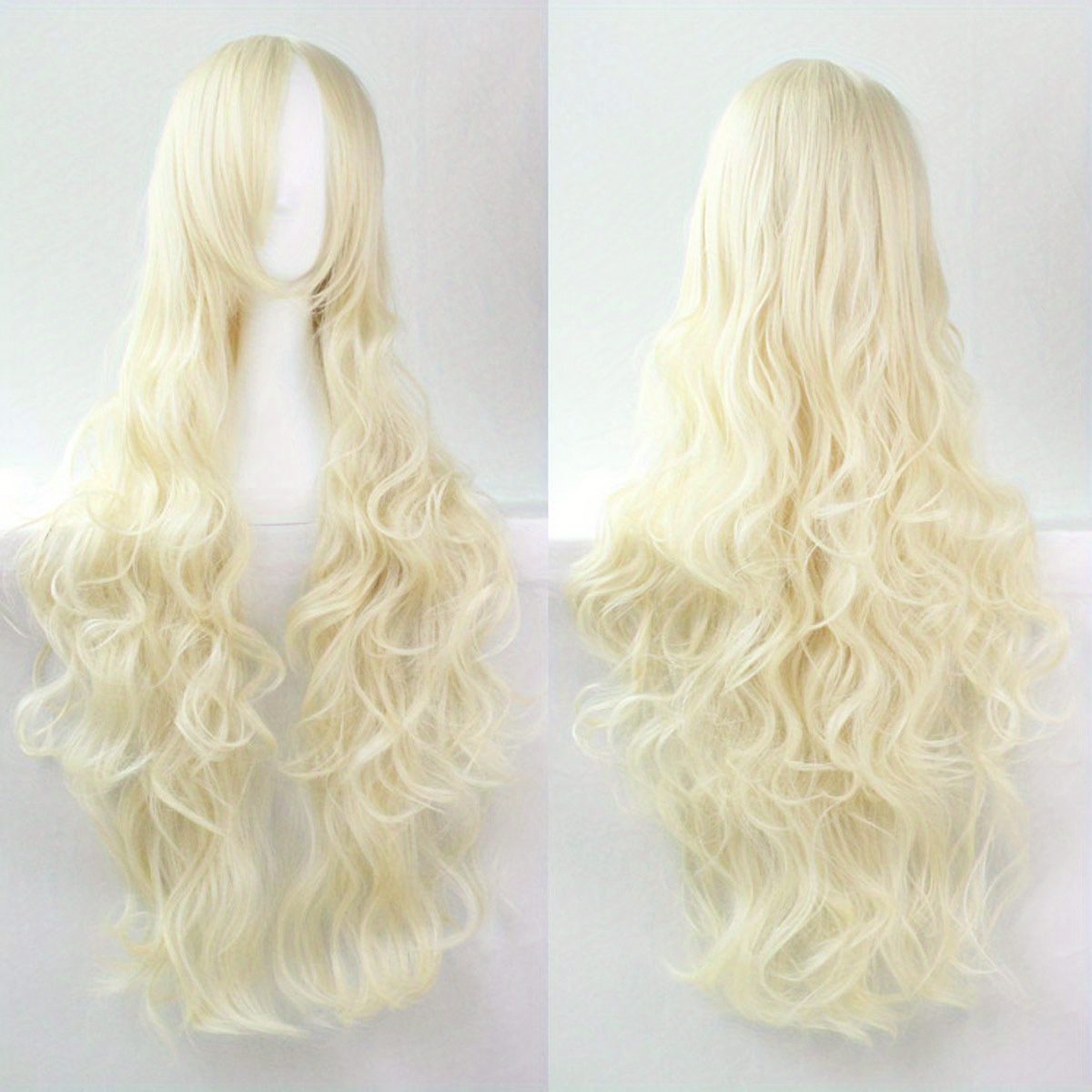 Long Cotton Curly Preppy Hair (Blonde)