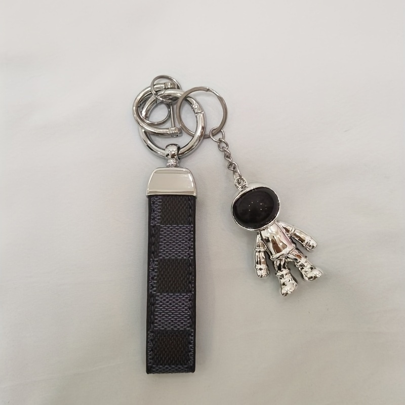 Creative Astronaut Key Ring Mens Metal Waist Hanging Key Ring Car